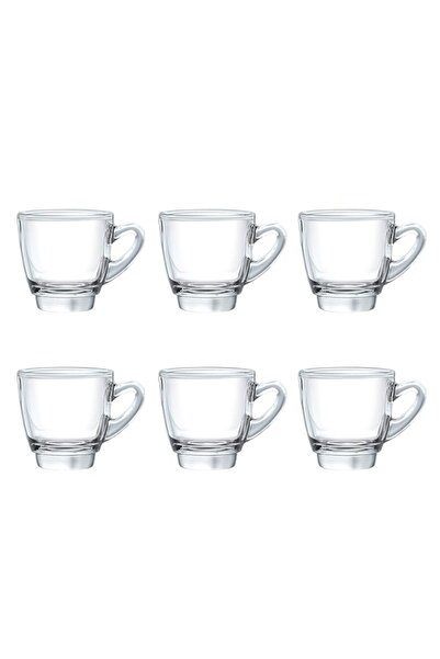 Generic أكواب إسبريسو من Ocean Kenya، مجموعة من 6 قطع، شفافة، 65 مل، P01642، ...