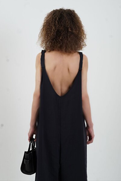Zelish My Sister Black Loose Jumpsuit