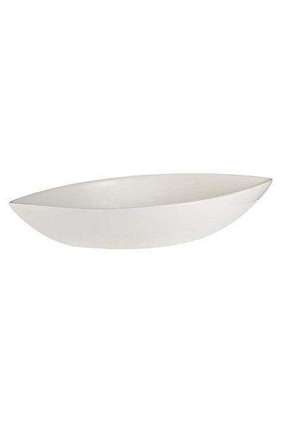 Generic Symphony Oval Bowl, 44 x 16 cm,White