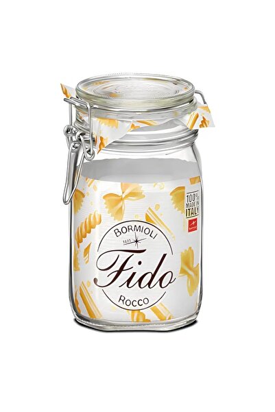 Generic Bormioli Rocco Fido Clip Jar, Clear, 1 litres, Brr.Gw007985