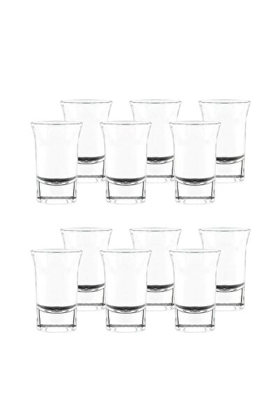 Generic Ocean Uno Shot Glass, Set of 12, Clear, 35 Ml, P02910, Shot Glass, Sh...