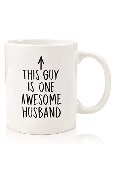 Generic One Awesome Husband Funny Coffee Mug - Best Husband Gifts from Wife -...