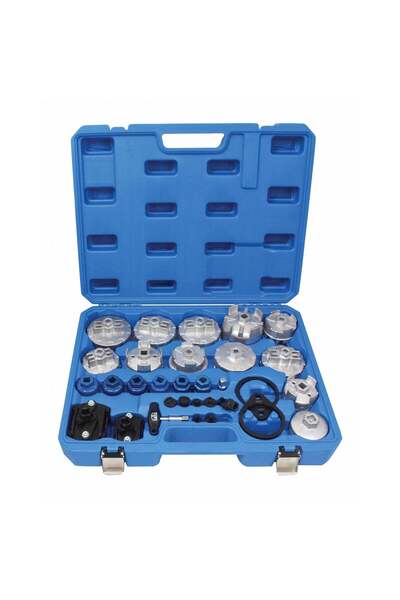 GLOBAL TOOLS TRUSA CHEI SPECIALE PENTRU FILTRE ULEI 32 PIESE ASTA