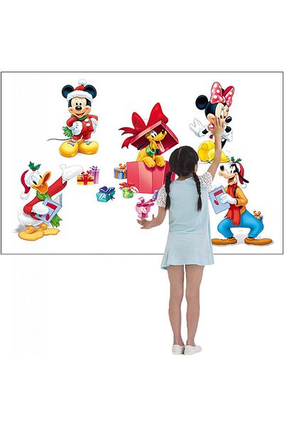 Rzdqzy Children's wall sticker, paper, multicolor, 60 x 30 cm