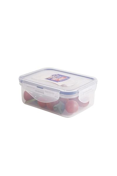 Generic Locknlock Hpl806 Polypropylene Food Container, Clear, W 102.0 X H 52.0 X L 135.0 mm, 350ml, Rectang