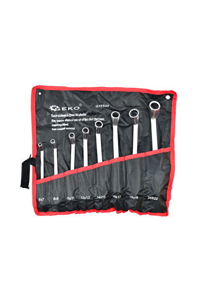 GEKO SET CHEI INELARE DUBLU COTITE 6-22MM 8 PIESE