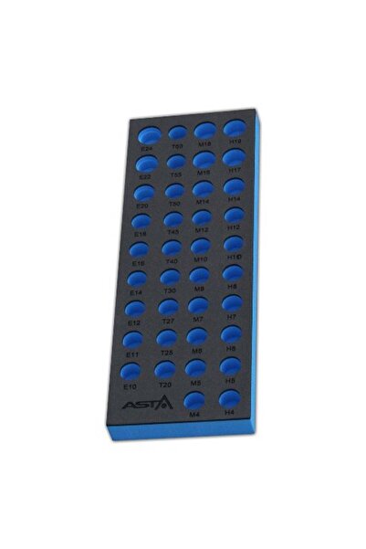 ASTA POLAND FOAM ORGANIZER CABINET MODULE FOR BITS AND TUBES – 39 X 14 CM