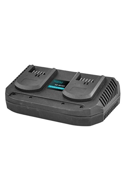 DETOOLZ Incarcator DZ-SE207, 18V incarcare 3.5A/ora, 2 acumulatori