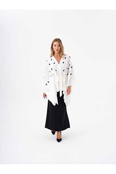 SERPİL Yandan Yırtmaçlı Rahat Kalıp Etek