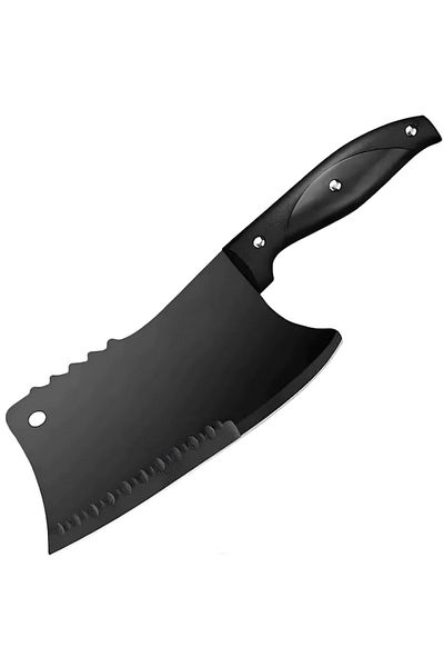 OEM Cuțit de bucătar, stil japonez, lamă lată ultra-ascuțită din oțel, ergonomic, 29 cm