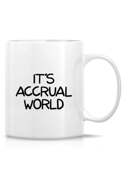 Generic كوب ريتريز المضحك - إنه عالم الاستحقاق، محاسب، محاسب، مالي، أكواب قهو...