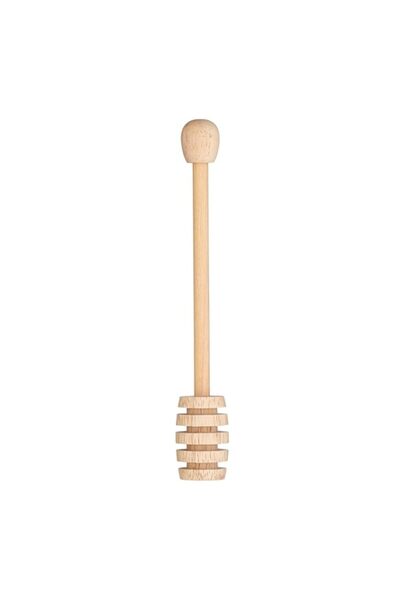 Generic Kitchencraft Wooden Honey Dipper, Beige, 2.00 X 6.00 Cms, Kcdip