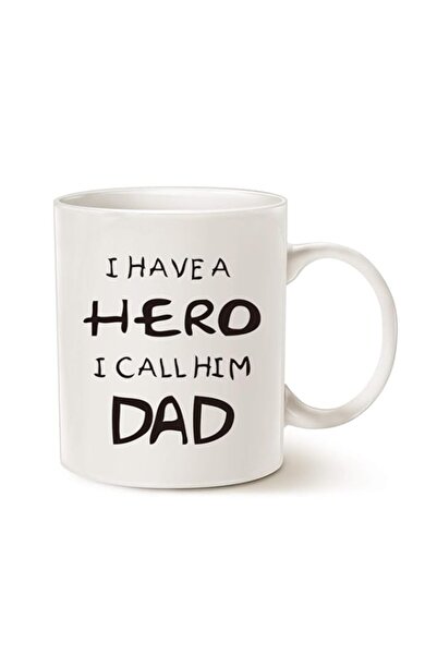 Generic MAUAG Fathers Day Coffee Mug, I Have a Hero I Call Him Dad Funny Best...