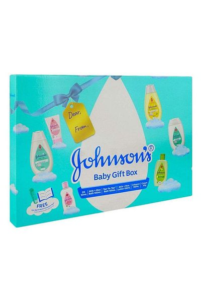 Johnson's Baby Baby Gift Set, 6 Pieces + Free Comb