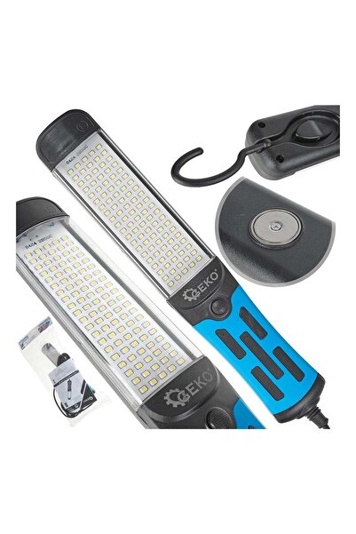 GEKO LAMPA DE LUCRU LED 220V 15W CABLU ALIMENTARE 5M