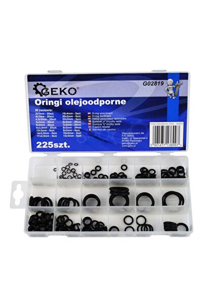 KB GLOBAL Комплект О-пръстени 225 бр.