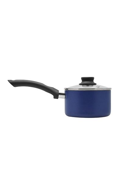 Generic RAJ NON STICK INDUCTION SAUCE PAN, 18 CM , SILVER, RNS003 , 1 PC