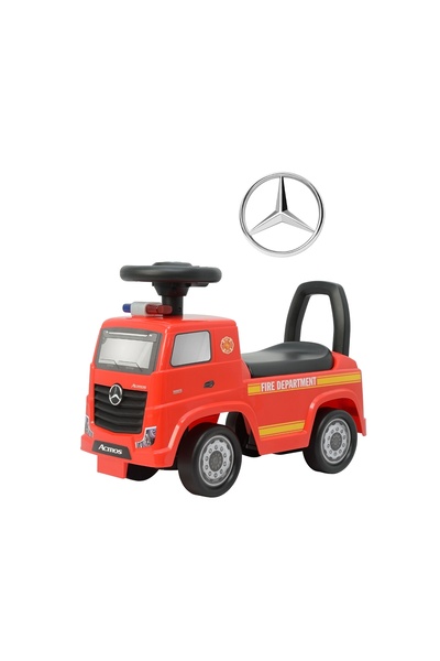 Milly Mally Masinuta de pompieri tip camion Ride On Mercedes-Benz Actros, 12-...