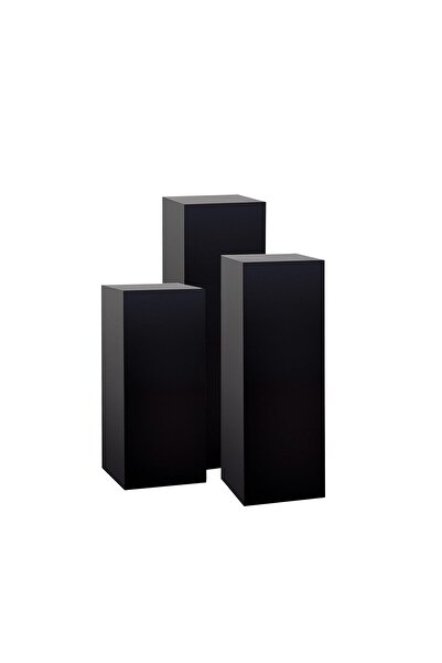 Lamsit Ibdaa Acrylic Pedestals - Plastic Stands - Plinths - Risers - Side Tab...