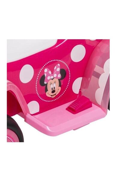 Huffy Ηλεκτρικό Παιχνίδι Αυτοκίνητο Minnie Mini Quad, Μπαταρία 7.2V, Αυτονομία 30 λεπτών, Ταχύτητα 3 χλμ/ώρα (Ροζ)