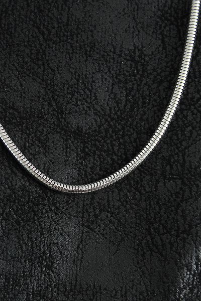 STİLLOVE 316L Steel Oval Italian Chain Model Silver Color Men's Necklace