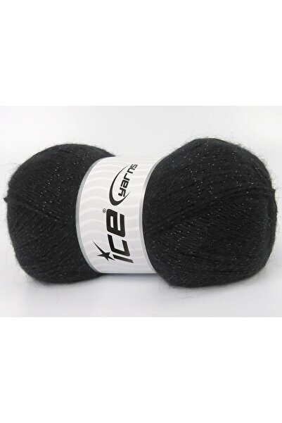 Ice yarns مجموعة من 4 خيوط من خيوط الأنغورا اللامعة بوزن 100 جرام (10% موهير،...