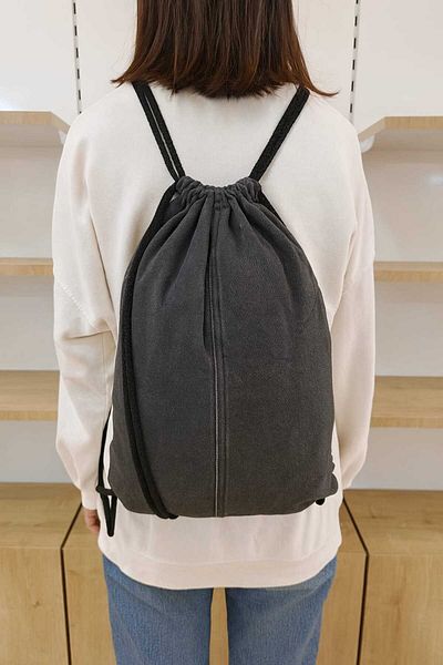 neocotton Drawstring Denim Backpack (40X45 cm)