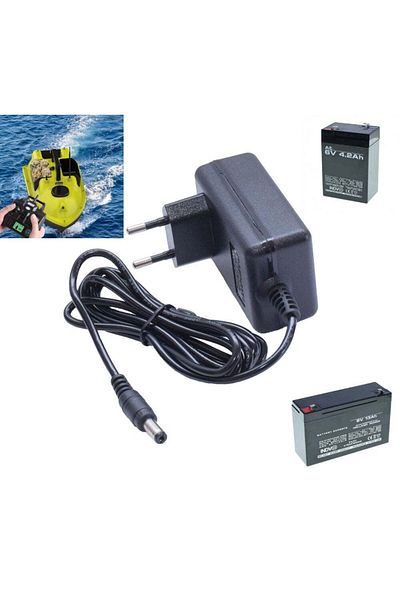 VTM Lead-Acid Battery Charger 7.2V-1A / with DC 2.1 Plug