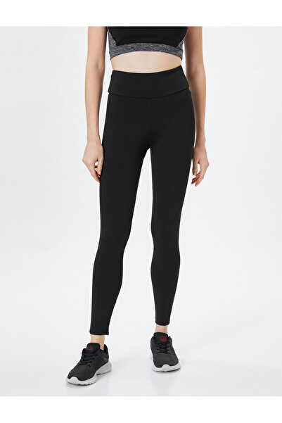 Koton Basic Skinny Sports Leggings High Rise