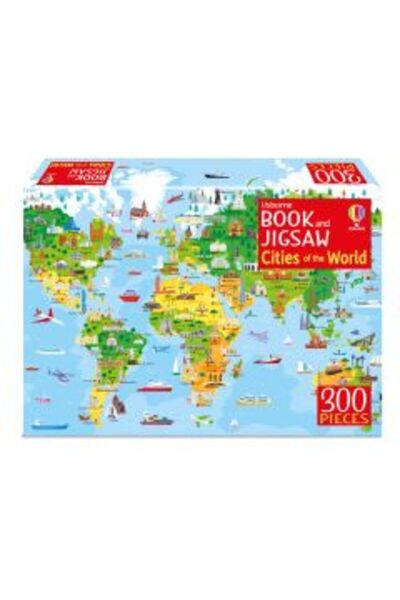 Usborne Book and Jigsaw Cities of the World