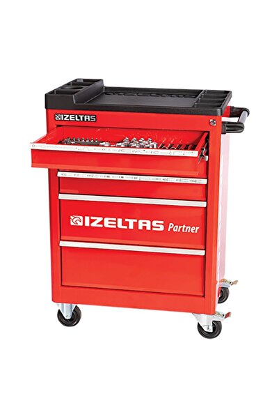 İzeltaş PANRTNER 5 ÇEKMECELİ DOLU TAKIM ARABASI 118 PARÇA