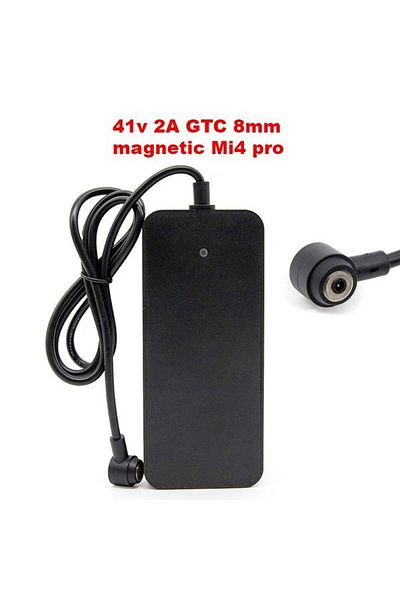 eWheel Charger/Power Adapter 36V/output 41V/2A GTC magnetic connector 8mm for Xiaomi Mi 4 Pro electric scoo