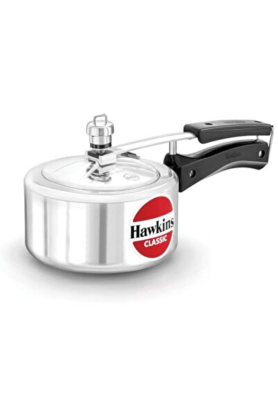 Generic قدر ضغط هاوكينز كلاسيك بغطاء داخلي من الألومنيوم، سعة 1.5 لتر، لون فضي