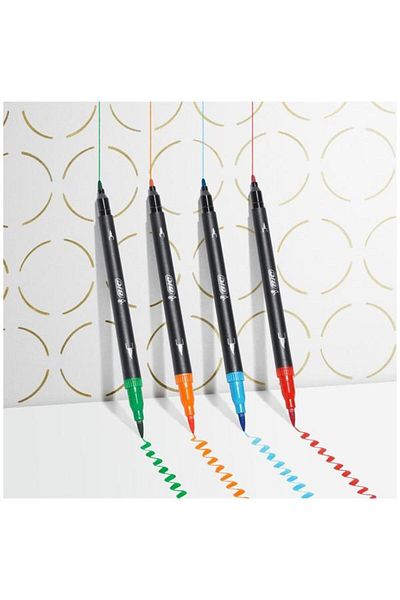 Bic Set 6 Intensity Dual Tip Coloring Markers