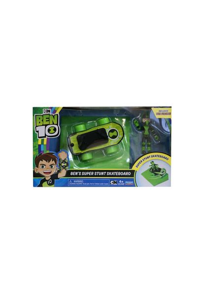 Ben 10 Super Stunt Skateboard Figure