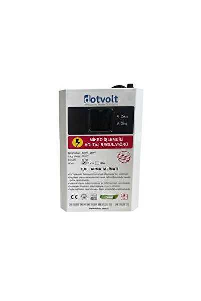 Dotvolt VOLT MN 500 VA MonoFaze Kombi Voltaj Regülatörü