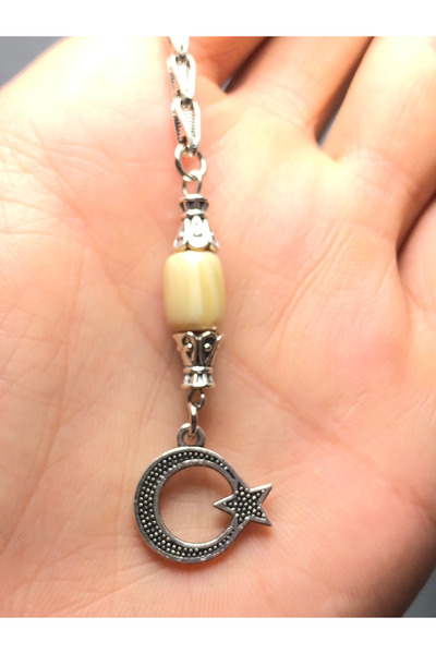 TTS TÜRK TESBİH SANATI Imame Katelin Amber Prayer Beads with Ring