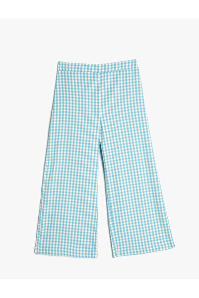 Koton Blue Girl's Flare Trousers