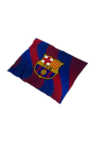 FC BARCELONA Fleece blanket, 120x150 cm, multicolor, Blaugrana, FC Barcelona