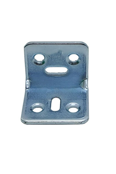 HOBİDABİ L Demir Gönye Köşebent 30x25x25mm Mobilya Dolap Raf Masa Köşe Bağlantı Birleştirme Sabitleme Aparatı