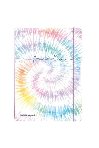 Herlitz Caiet MyBook Flex, 2 x 40 pages, 80 g/sqm, lined and math, New Batik Freedom