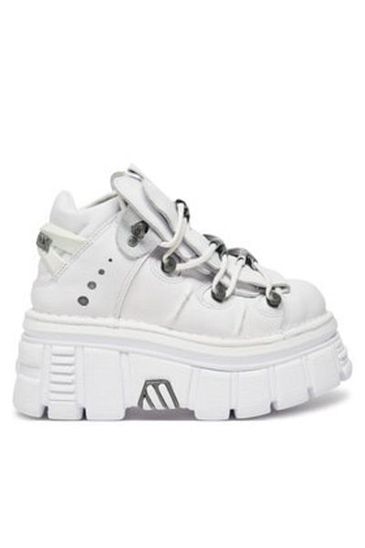 New Rock Women's Sneakers M-106-S53 White