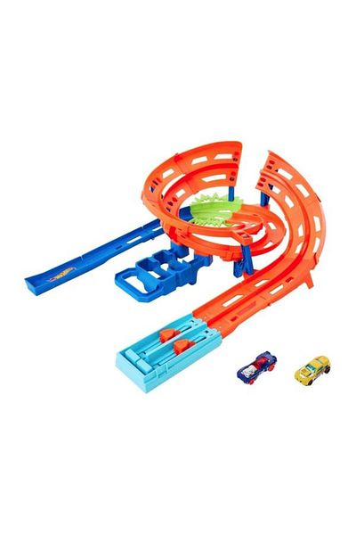 mattel Hot Wheels Action Whip Around Raceway Track HTK17