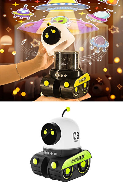 Abbruch Çocuklar İçin Projektör Temalar Uzay, Araba, Sevimli Figürler Oda Işığı Tavana Yansıtma