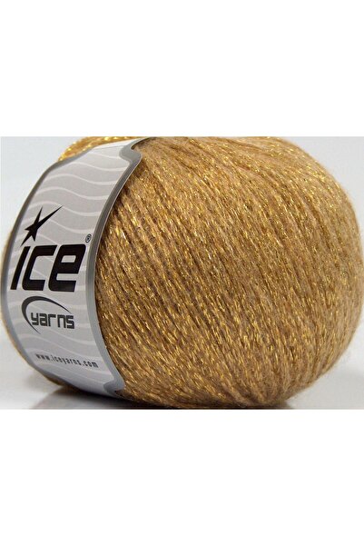 Ice yarns 8x50 جرام. نسيج نايت ستار: فيسكوز، صوف، أكريليك، لمعان معدني ذهبي، ...