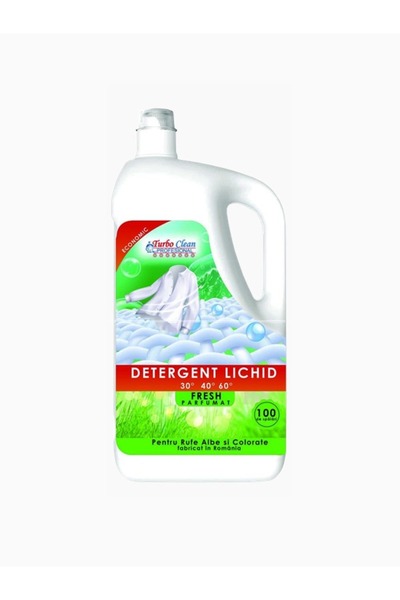 Turbo Clean Detergent lichid Turbo Cean 5L Economic Fresh