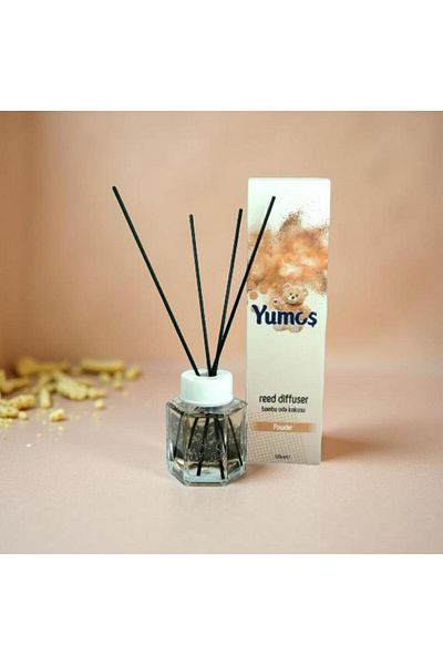 Yumoş YUMOS room freshener with bamboo sticks AROMA POWDER