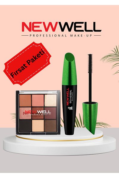 New Well Newwel Eyeshadow Palette 03 - Bioherbal Super Set