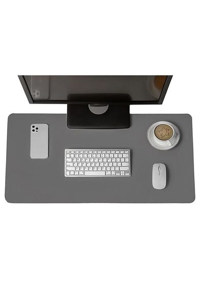 Izoxis Anti-Slip Mouse and Keyboard Pad 90 x 45 Gray