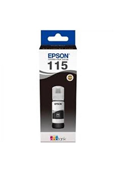 EPSON 115 Black Siyah Şişe Mürekkep T07C14A L8160-L8180